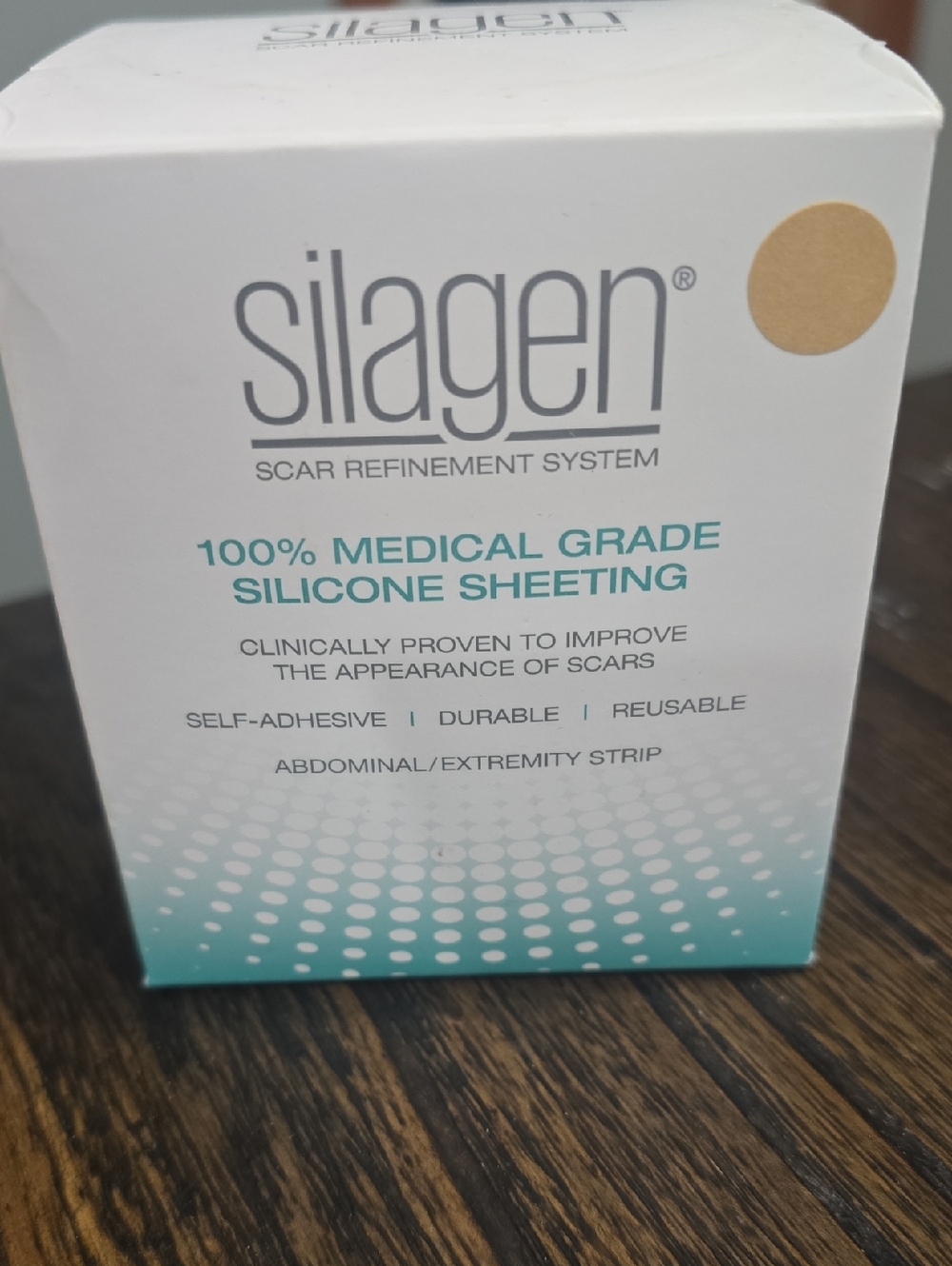 Silagen Scar Refinement Silicone Sheeting - Cream Scar Strip